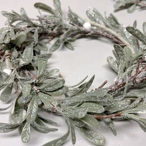 Winter themed candle rings brand new no tags